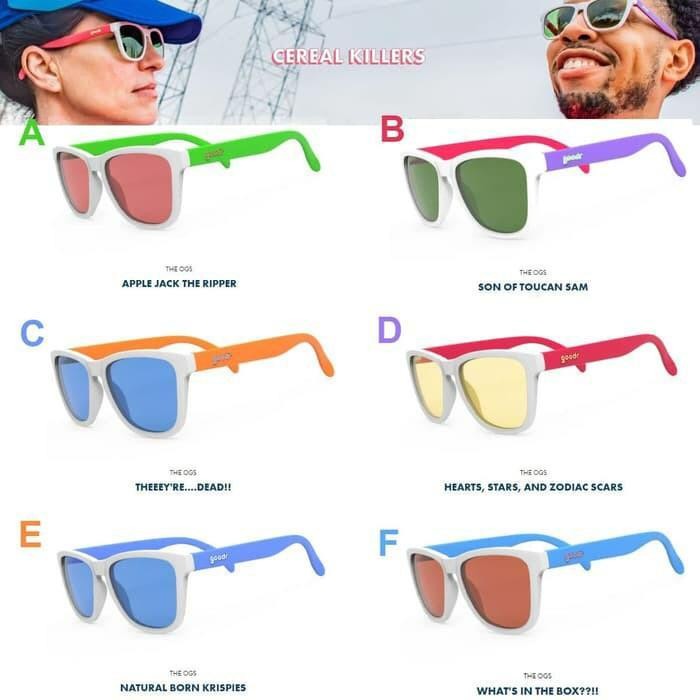 Kacamata Goodr Cereal Killers Goodr sunglasses Cereal killers original