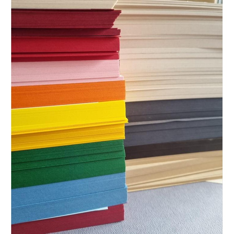 

Terbaru! Colorplan Paper A6 Packs (Mixed Colors) / Kertas Colorplan A6 Pack