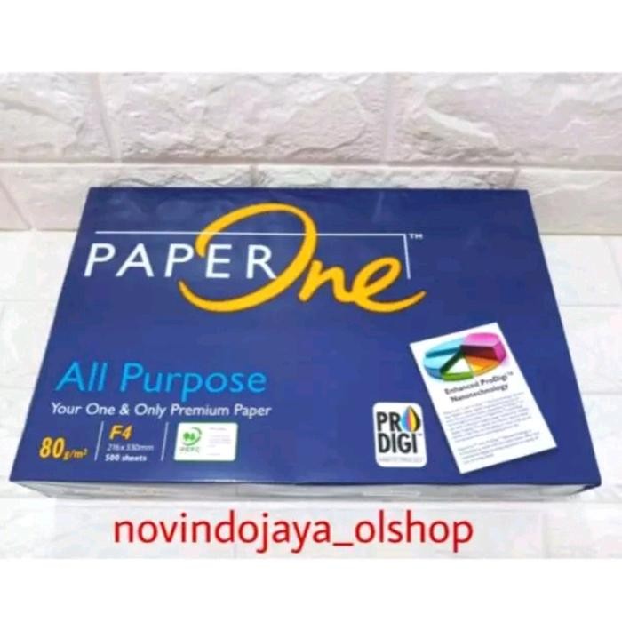 

Kertas Hvs F4 Paper One 80Gram Terlaris