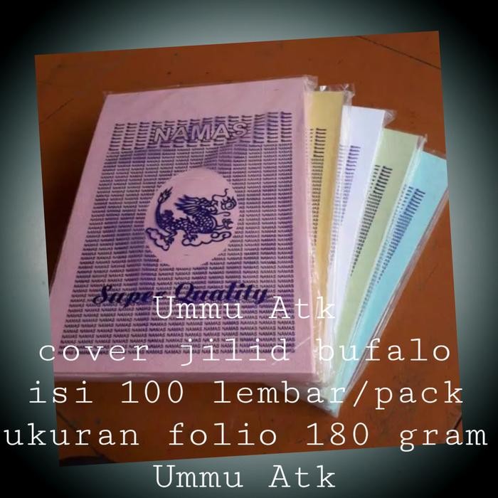 

Bisa E-Faktur! Kertas Boffalo Ukuran Folio Isi 100 Lembar.