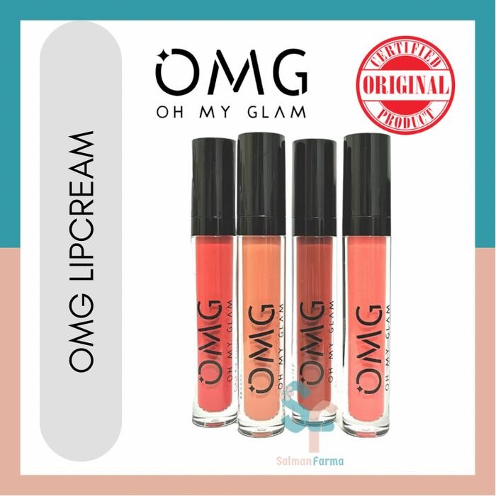Pilihan- Omg Oh My Glam Matte Kiss Lip Cream/Omg Coffee Edition Lip Cream