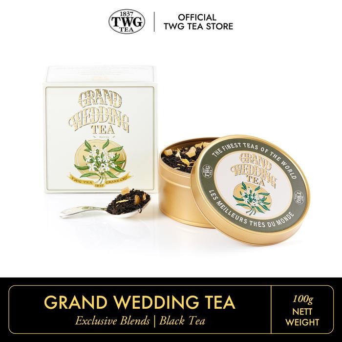 

TWG Tea Grand Wedding Tea, Caviar Tin Tea, 100g