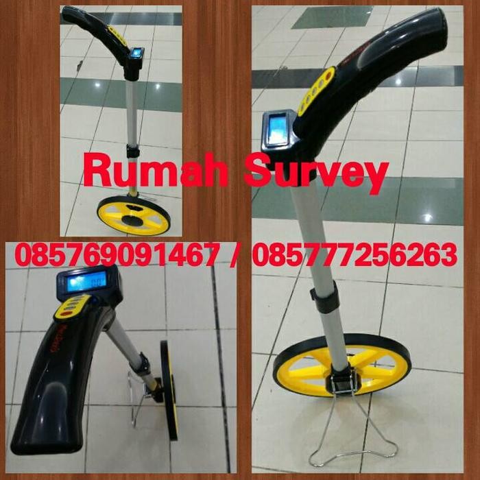 Terbagus Meteran Dorong Digital/ Walking Measure/ Meteran Roda Dorong Digital Terlariss 