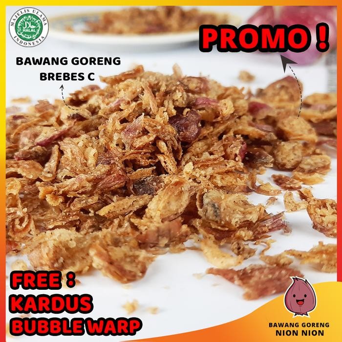 

NEW PRODUK BAWANG GORENG BREBES GRADE C GURIH DAN RENYAH 1 KG KILOAN MURAH AWET REE RAIN