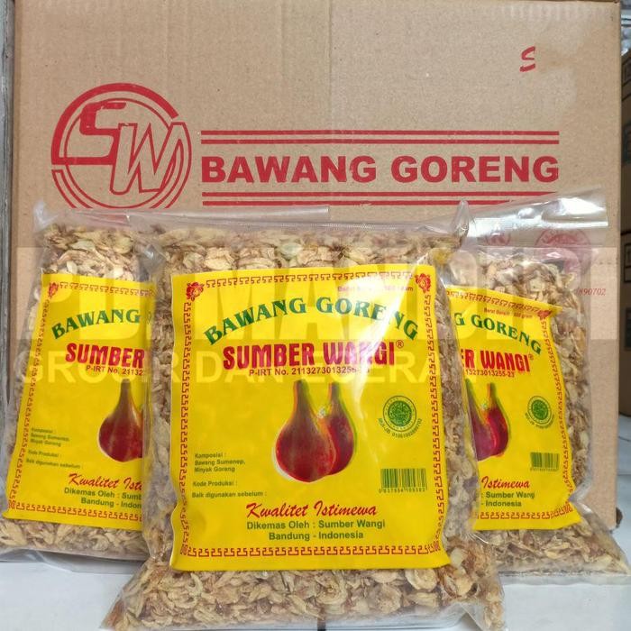 

NEW PRODUK SUMBER WANGI BAWANG GORENG 500 GR REE RAIN