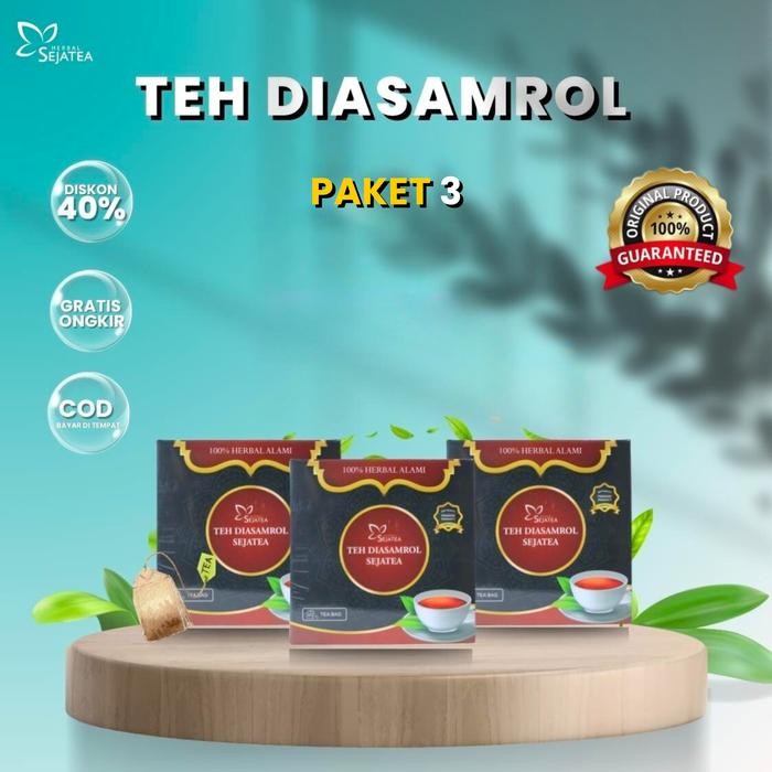 

Exp Lama Diasamrol Teh Bajakah Original 3 Box - Paket Super Minuman Herbal
