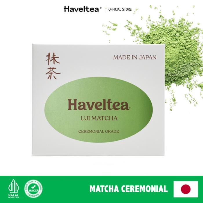 

Exp Lama Haveltea Uji Matcha Ceremonial Grade 100% Jepang - Bubuk Teh Hijau Premium