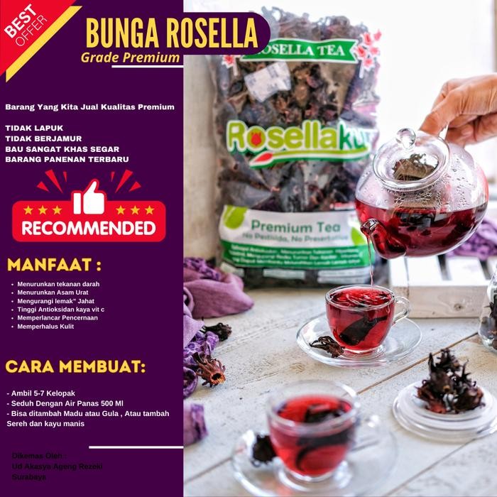 

Exp Lama Teh Rosella Ungu 1kg Minuman Herbal Sehat