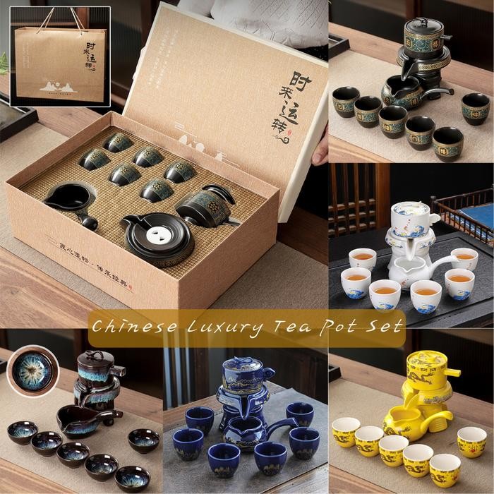 

Exp Lama Luxury Chinese Tea Set Pot - Set Teh Keramik Premium Lengkap Shopee
