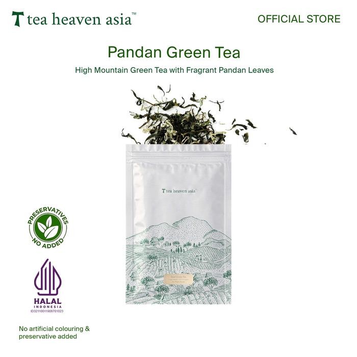 

Exp Lama Tea Heaven Pandan Green Tea 30g - Teh Hijau Pandan Aromatik