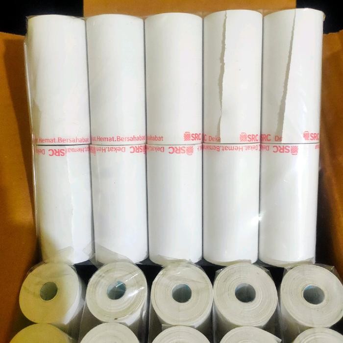 

Kertas kasir thermal logo SRC 57x30 paket 10pcs