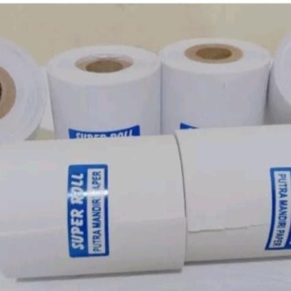 

Kertas kasir HVS 1PLY 58x48 paket 1 Dus isi 100 Pcs