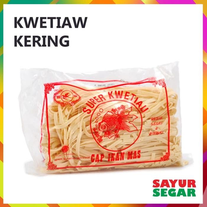 

Pilihan- Kwetiaw Ikan / Kwetiau Kering [200G]