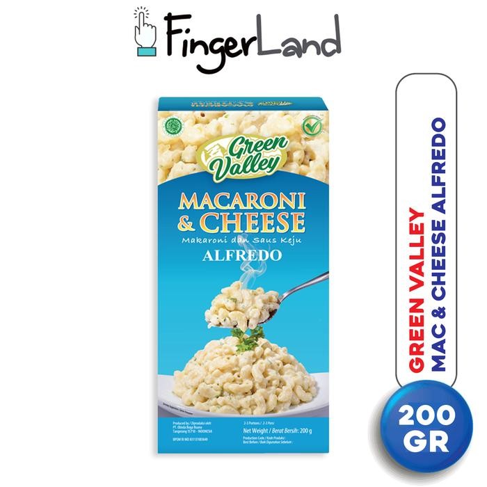 

Pilihan- Green Valley Macaroni And Cheese With Alfredo Sauce 200 Gr