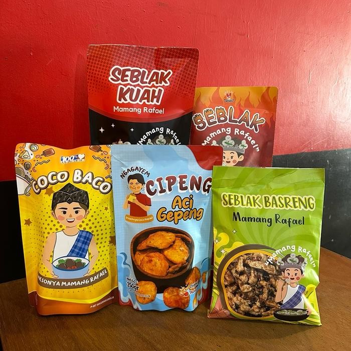 

Pilihan- Smr - Paket Komplit Seblak , Baso, Basreng, Cipeng Pedas