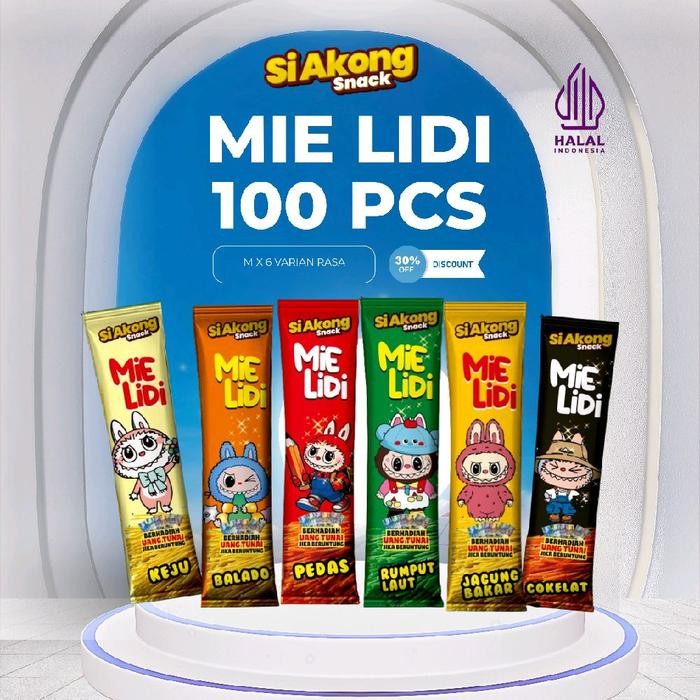 

Pilihan- [Siakongsnack]Paket Usaha Mie Lidi Karakter Isi 100 Pcs Mix 6 Rasa
