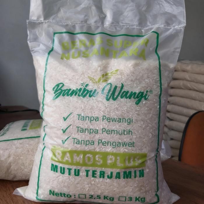 

Pilihan- Beras Bambu Wangi - Ramos Plus 2,5 Kg