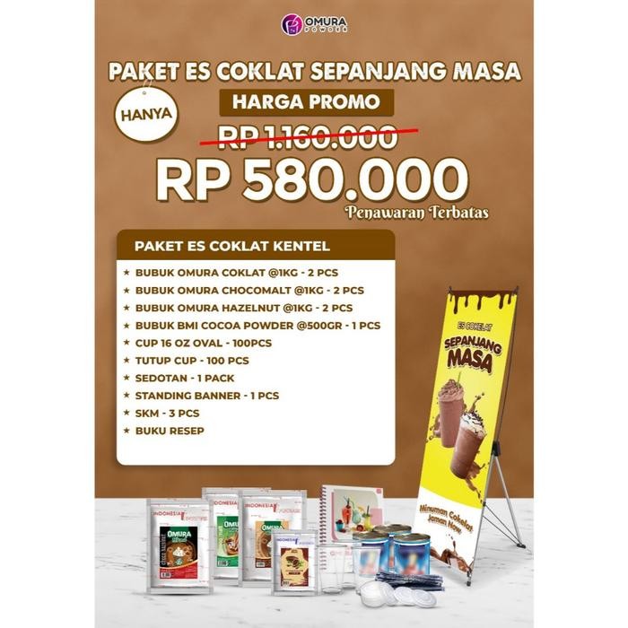 

[PAKET ES COKLAT] Paket Usaha Es Cokelat Sepanjang Masa / Es Coklat Panjang Umur Paket Bisnis