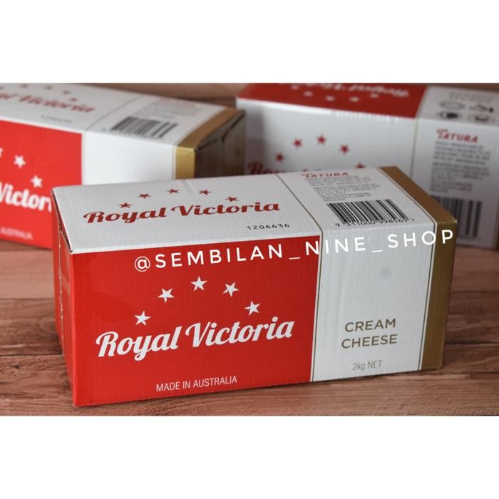 

TATURA ROYAL VICTORIA Cream Cheese 2 KG Keju Krim Australia