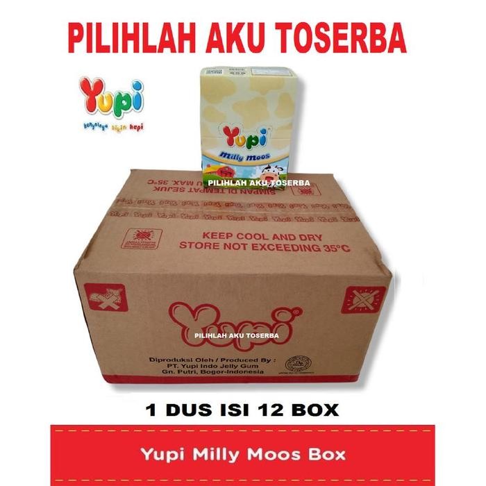 

YUPI MILLY MOOS MILK BOX - ( HARGA 1 DUS ISI 12 BOX )
