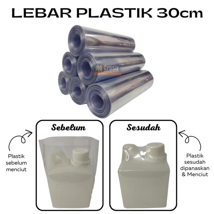 

Pilihan- Plastik Segel 30Cm X 25Meter (Shrink Film/Plastik Shrink/Heat Shrink)