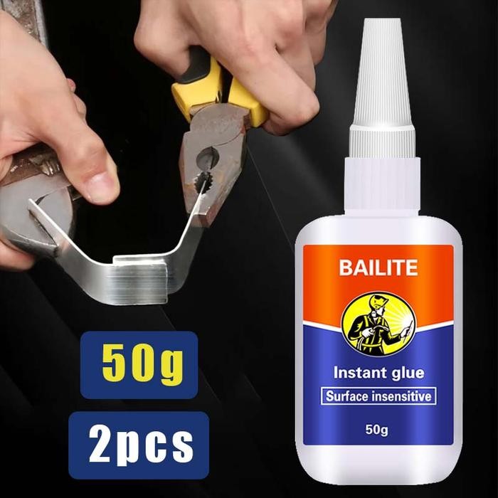 

Pilihan- 2Pcs Oily Glue Lem Cair Serbaguna Lem Pengganti Las Glue Serbaguna Cairan Lem Las