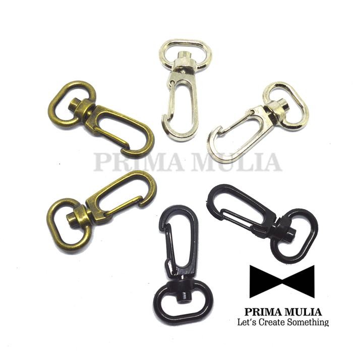 

Pilihan- 12 Pcs Kew Kew 1 Cm Kait Tali Name Tag/ Card Id Claps Hook Kg10