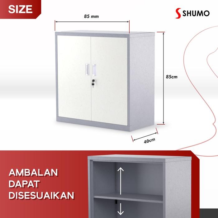 

Pilihan- Cargo Lemari Arsip Besi 2 Pintu Buka Swing PendekLemari Kantor