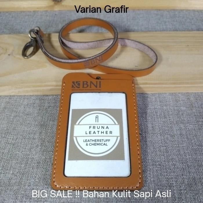 

Pilihan- Name Tag/ Id Card + Tali - Kulit Sapi Asli