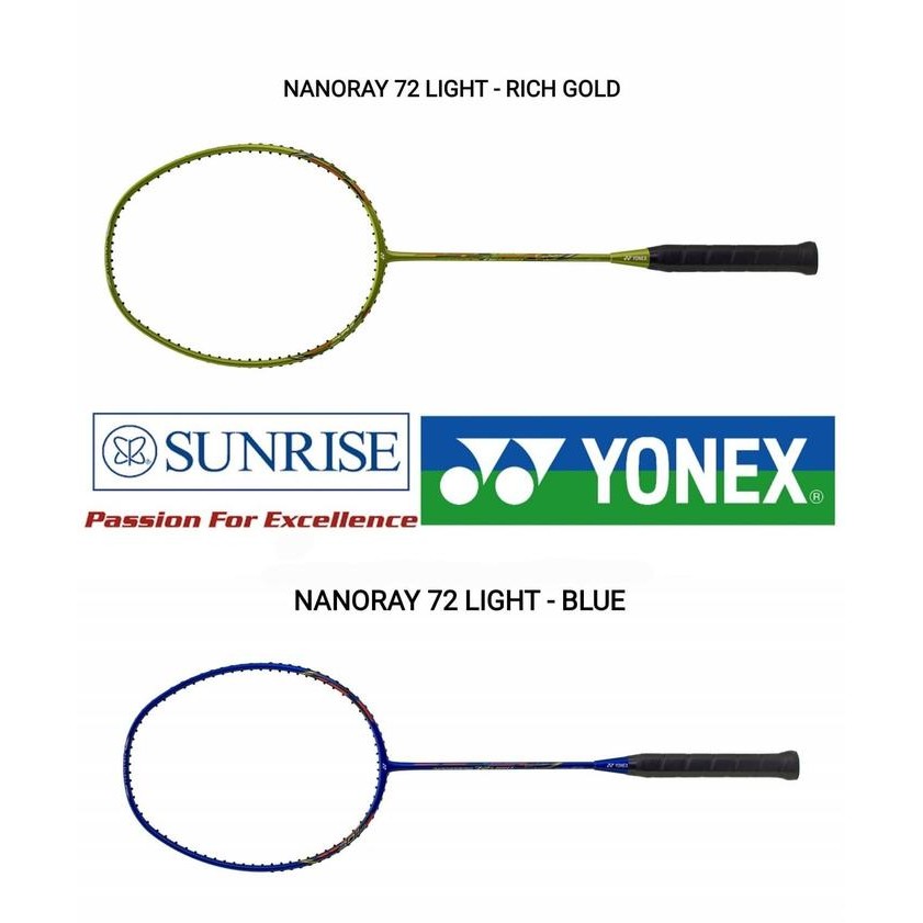 Raket Badminton Yonex Nanoray 72 Light Rudi Hartono Original