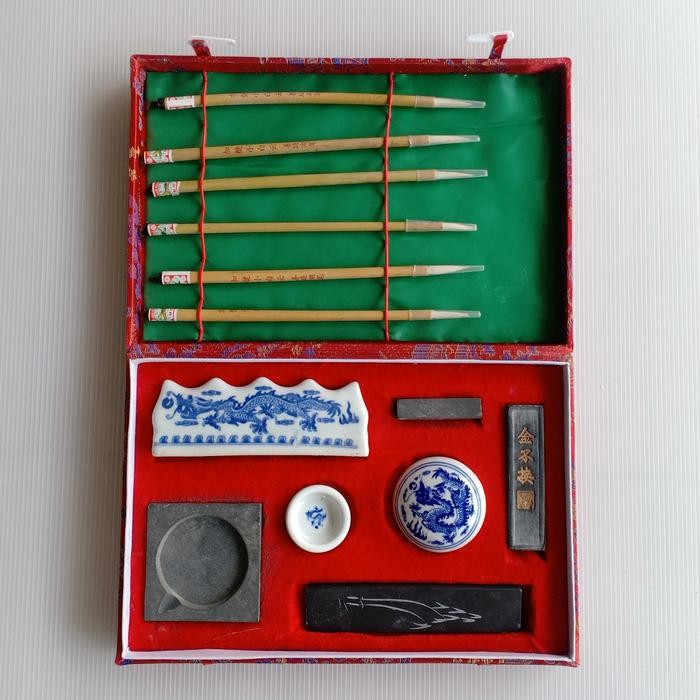 Kaligrafi Set Kuas China Mopit Set 6 Kuas