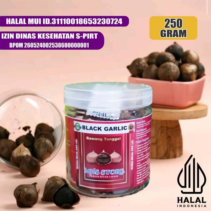 

Pilihan- Bawang Lanang -Bawang Putih Hitam Tunggal-Black Garlic
