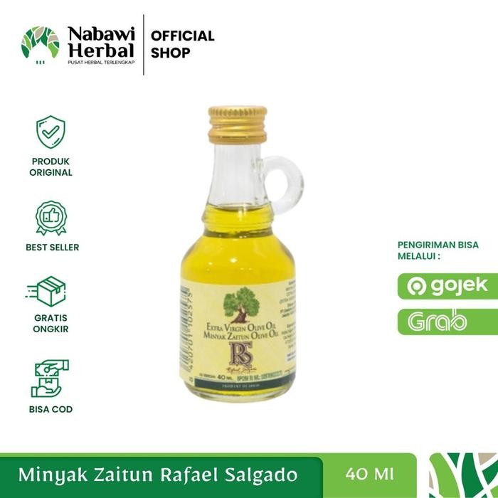 

Pilihan- Rafael Salgado - Minyak Zaitun Rs Extra Virgin Olive Oil 40Ml - By Nabawiherbal