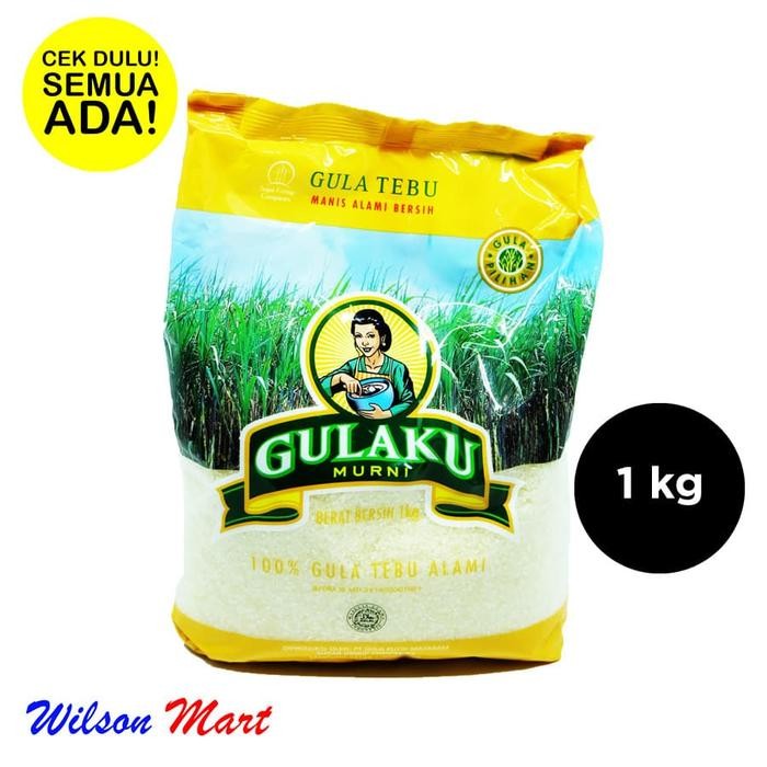 

Pilihan- Gulaku Kuning Putih Gula Tebu Alami 1000 Gram 1 Kg