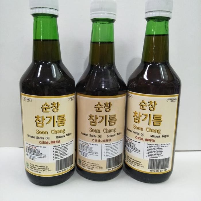 

Pilihan- Minyak Wijen Soon Chang /Sesame Seeds Oil 360Ml