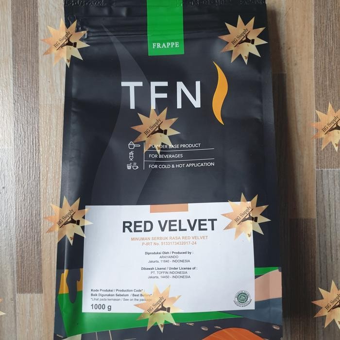 

Pilihan- Toffin Frappe Red Velvet 1000Gr Premium