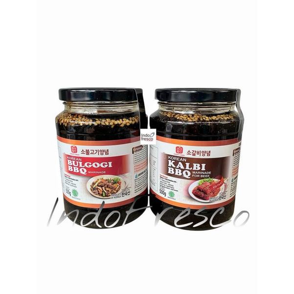 

Pilihan- Jinsung Saus Bumbu Marinasi Barbekyu Korean Marinade Bbq Sauce 500G