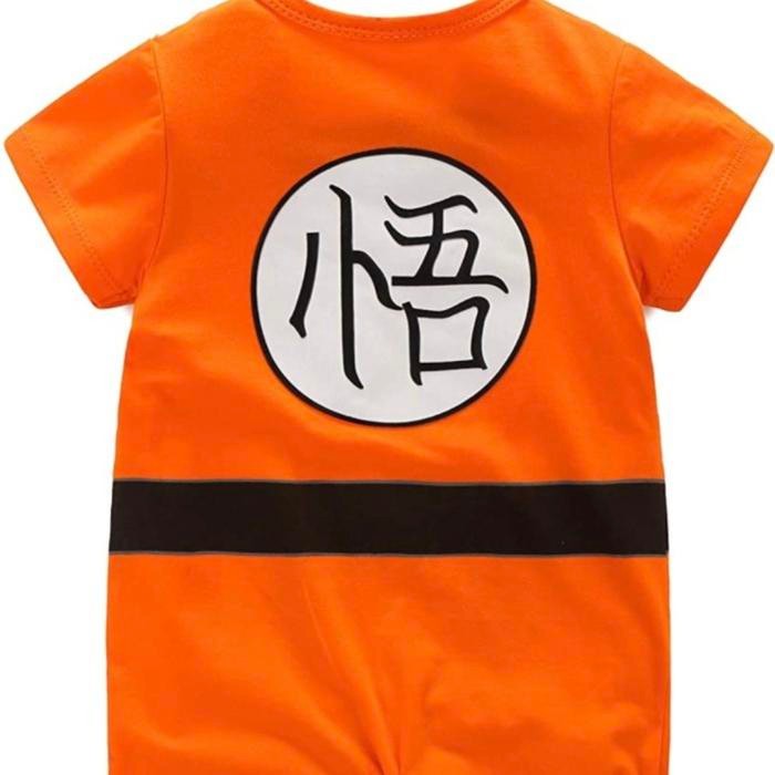 Kostum Baby Dragon Ball / Romper Goku Baby Costume / Baju Dragon Ball