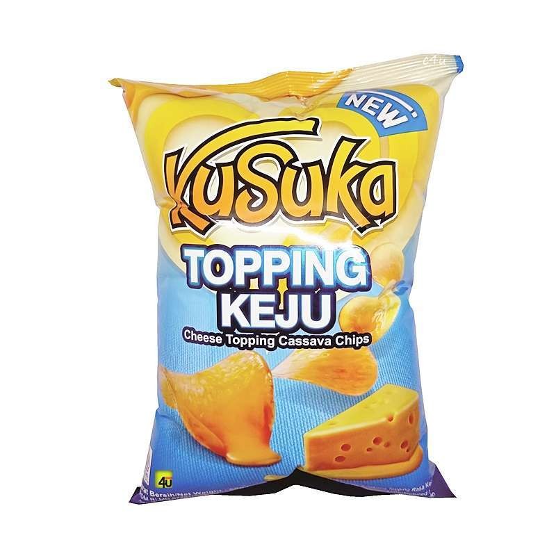 

Kusuka Kripik Singkong Topping Keju 60G