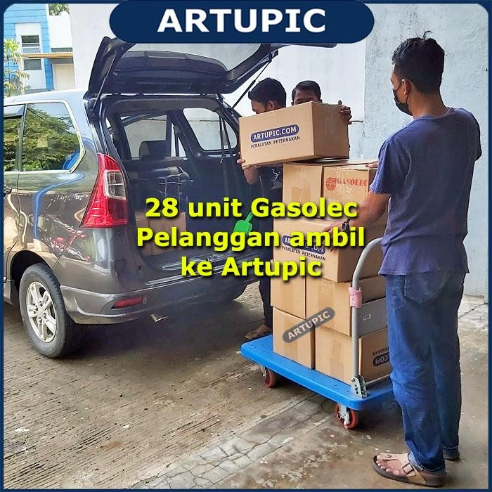 Gasolec M8 Pemanas Kandang Ayam Infrared Gas Brooder Heater