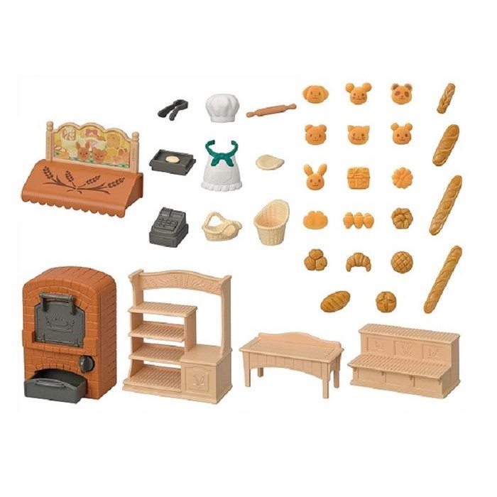 Mainan Koleksi Sylvanian Families Bakery Shop Starter Set