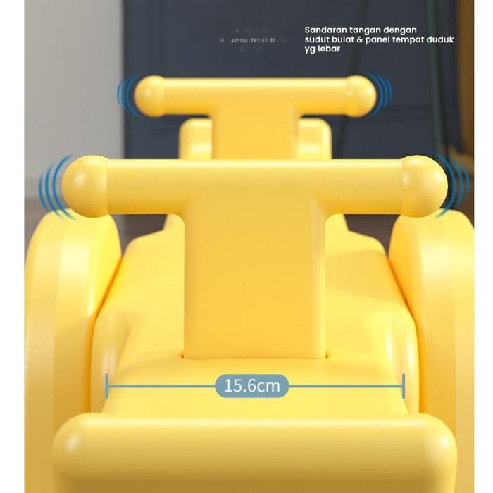 Mainan Jungkat Jungkit Mainan Anak Jungkat Jungkit Rocking Horse Bahan HDPE Jungkat-Jungkit