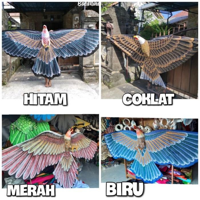 MJ042 LAYANGAN BURUNG KAIN LAYANGAN ELANG 3 METER LAYANGAN 3 DIMENSI