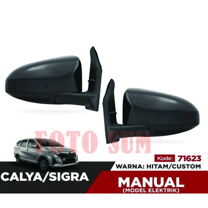 Spion Mobil Calya / Sigra Manual Model Elektrik Car