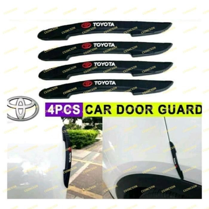 Door Guard Logo Toyota Pelindung Pintu Mobil