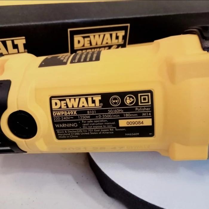 Mesin Poles Mobil Dewalt 7" DWP849X Polisher DEWALT DWP849 7in DWP 849
