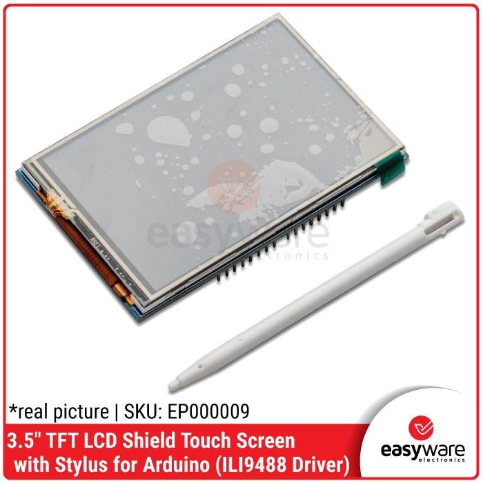 TFT LCD 3.5 inch Shiled Touch Screen ILI9486 Display for Arduino 3.5"