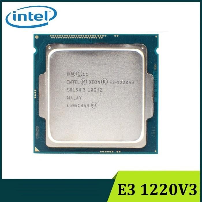 Intel Xeon E3 1220 V3 Processor 3.1GHz 4-Cores Khusus Board LGA 1150