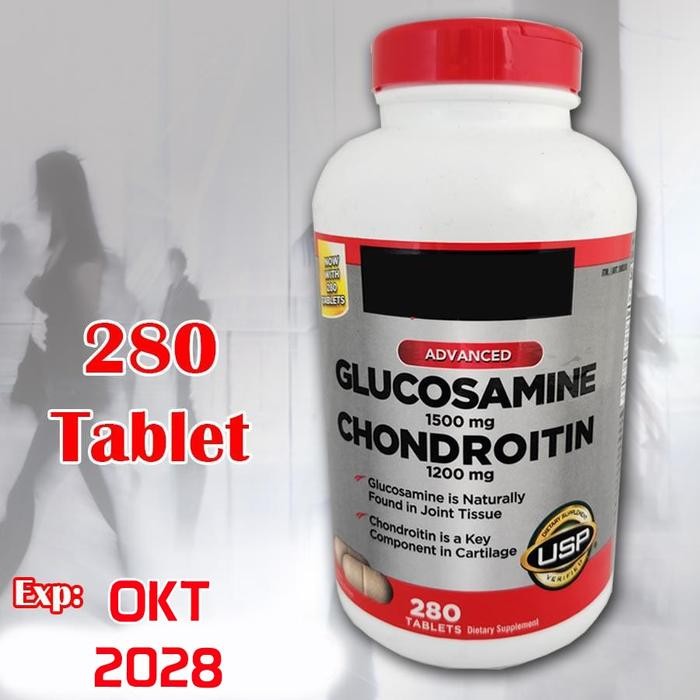 Kirkland Glucosamine Chondroitin 1500 mg 1200 mg Multivitamin Advanced Support Healty Joint and