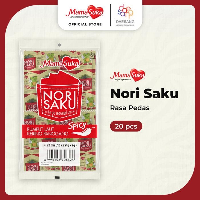 

TERLARIS MamaSuka - N Saku - Pedas - 1 Renceng READY STOCK